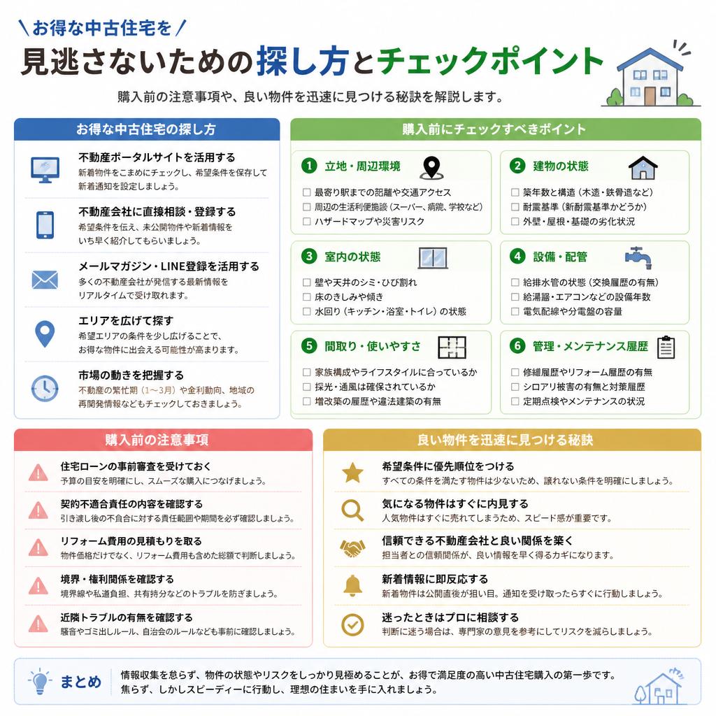 コスパ最強の物件を見つけるためのポイント