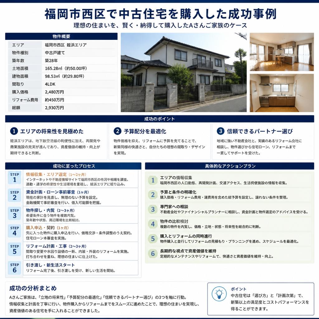 中古住宅購入成功事例