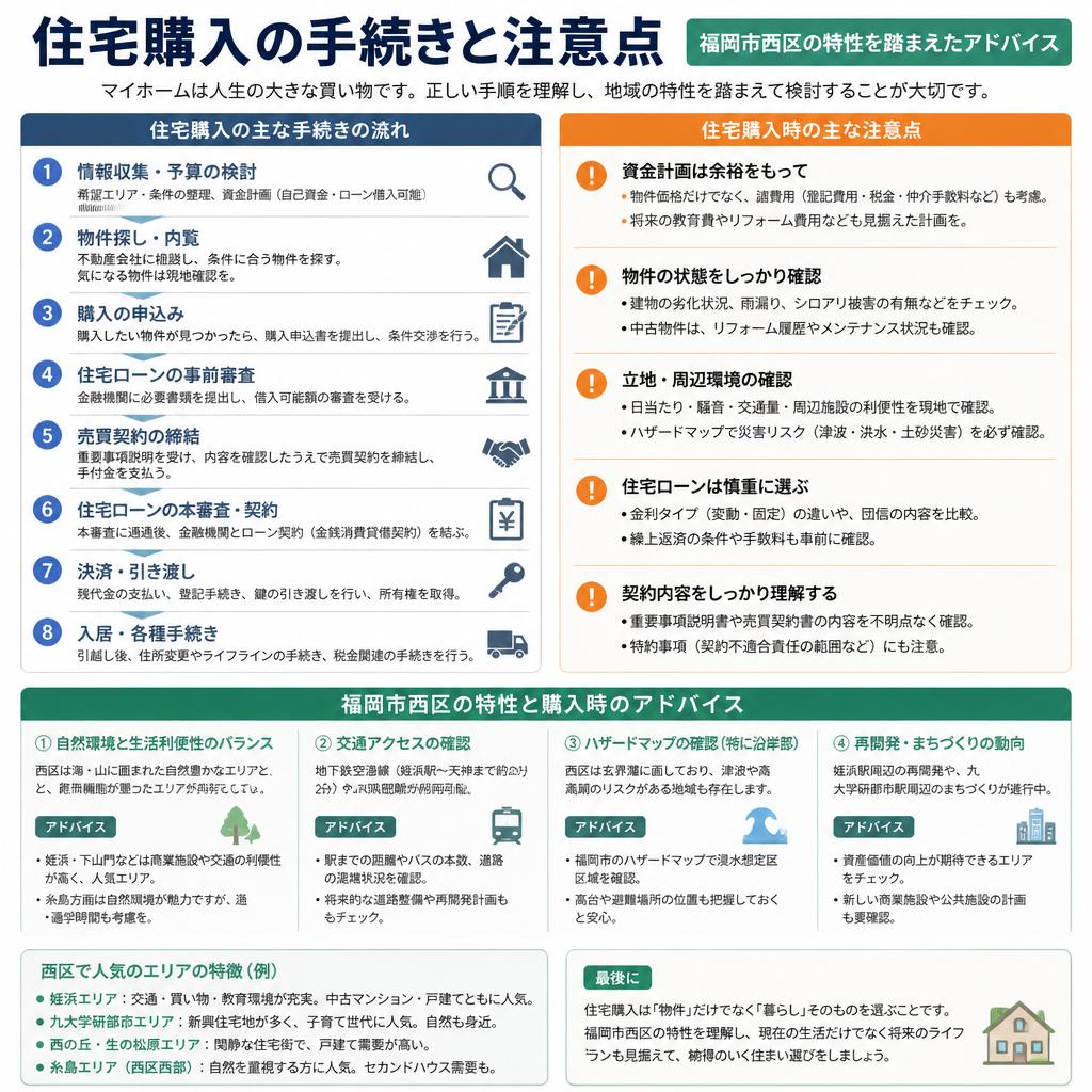 購入手続きの流れと注意点