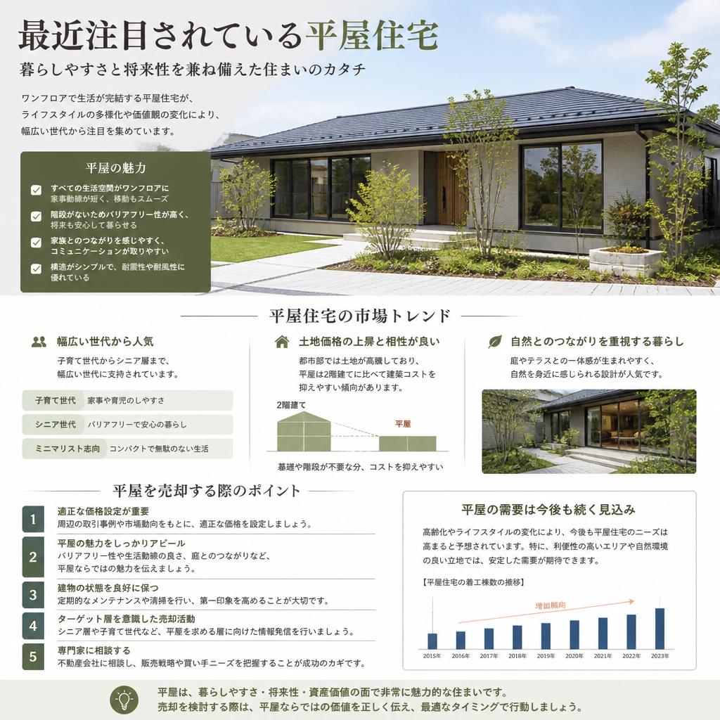 3. 平屋住宅の魅力と市場動向