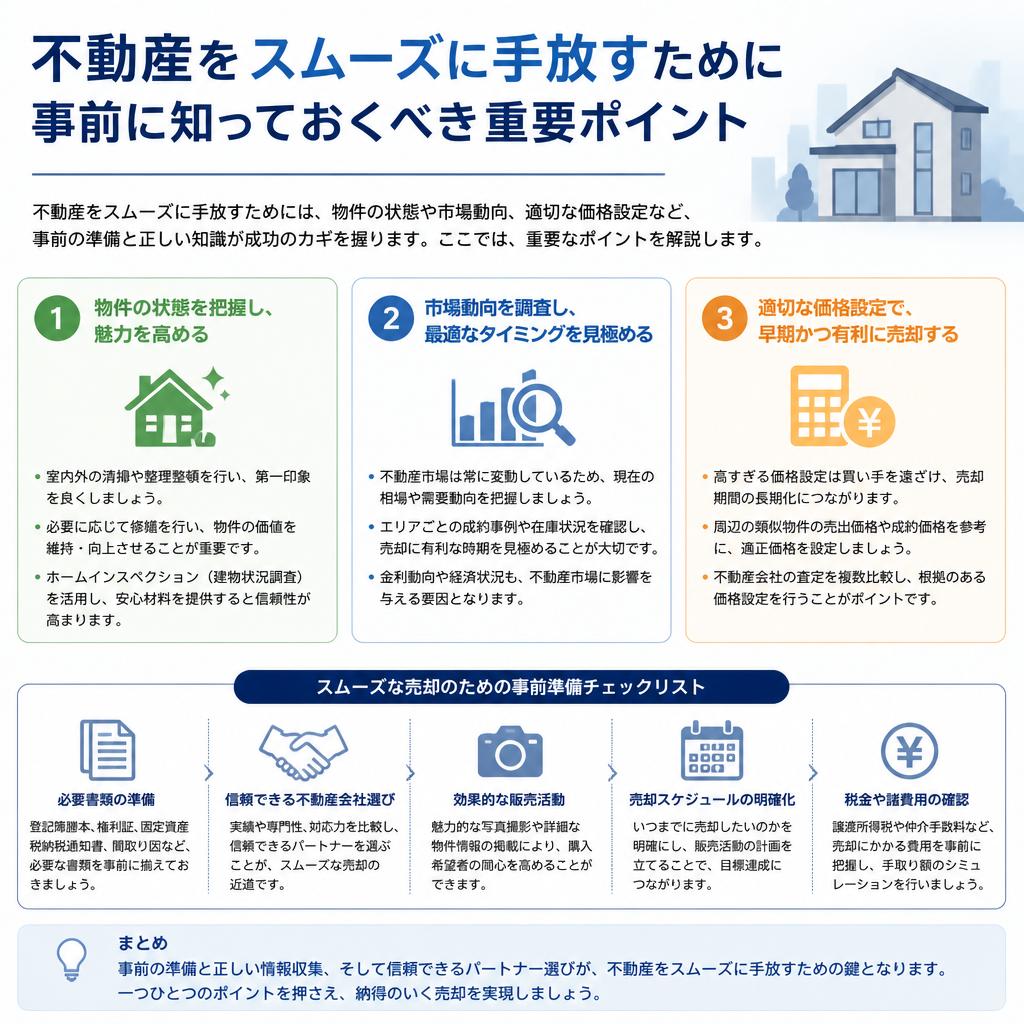 2. 売却前に知っておくべきポイント
