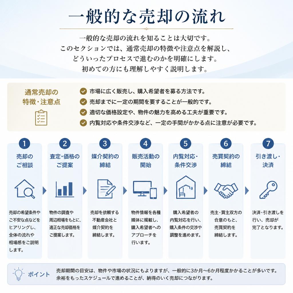 安心の通常売却とは