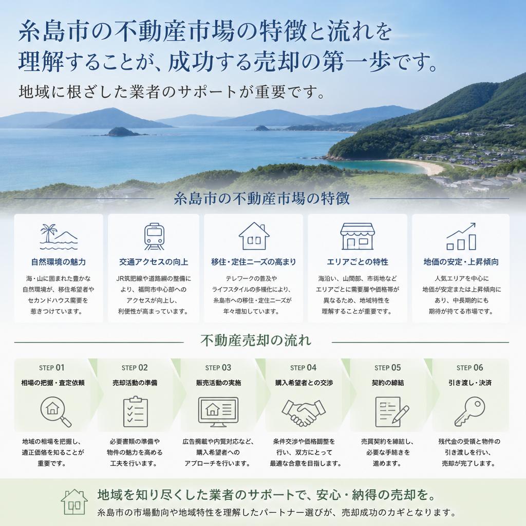 糸島市の市場動向を理解しよう