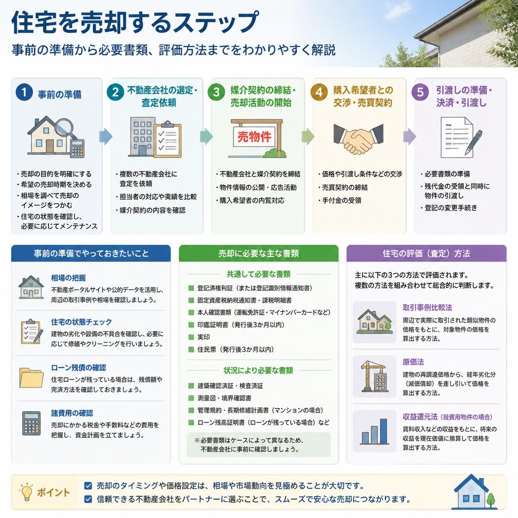 2. 家を売るための初期準備