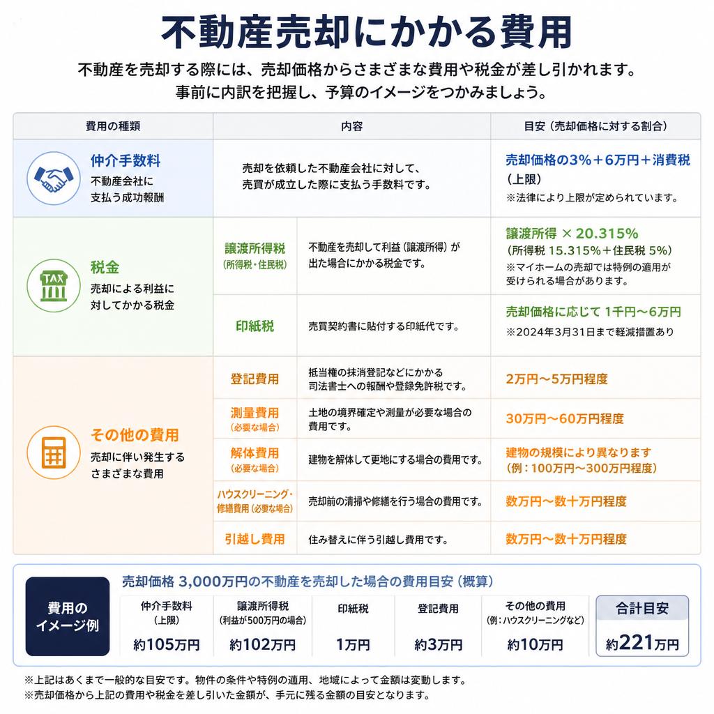 4. 売り主負担の費用とは?