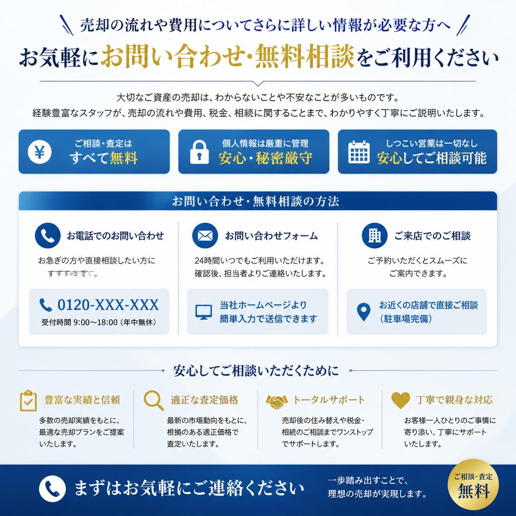 7. お問い合わせ・無料相談へ