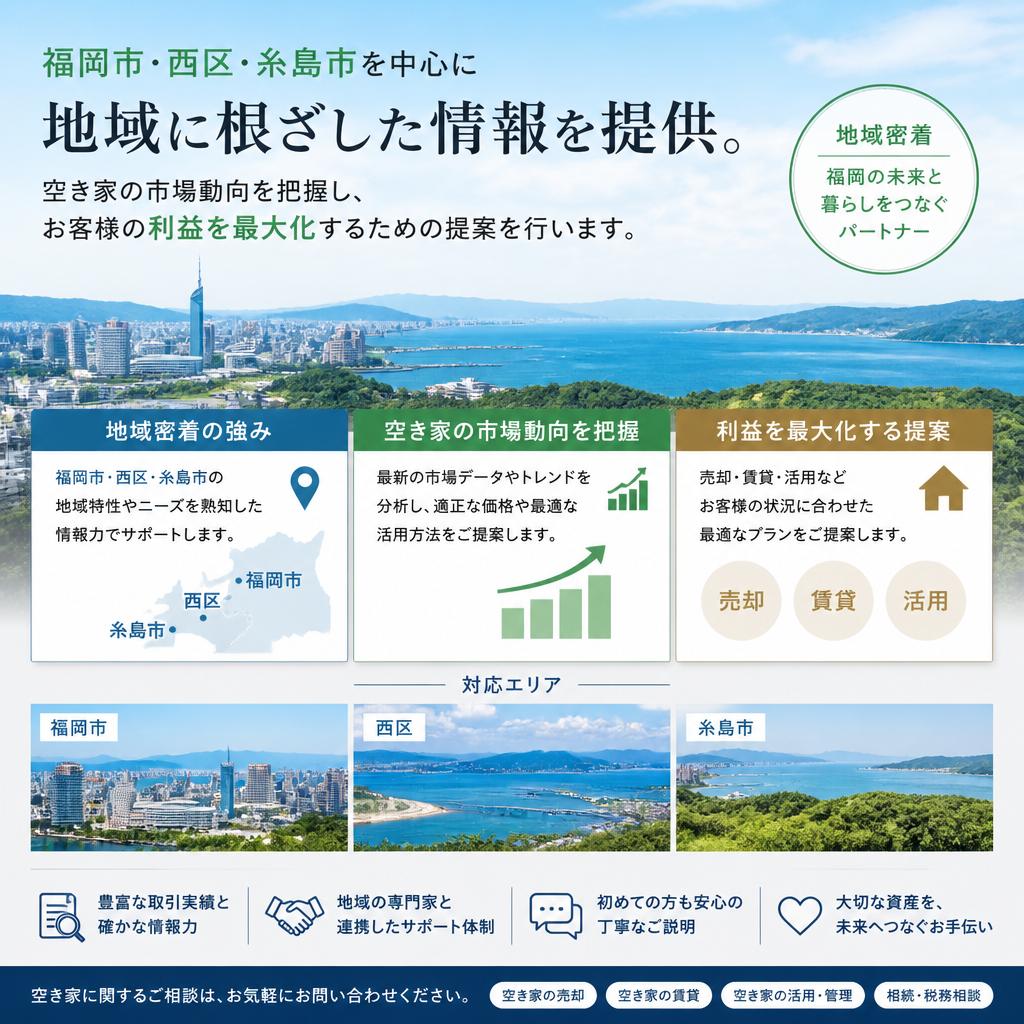 地域密着のセイカ不動産の強み