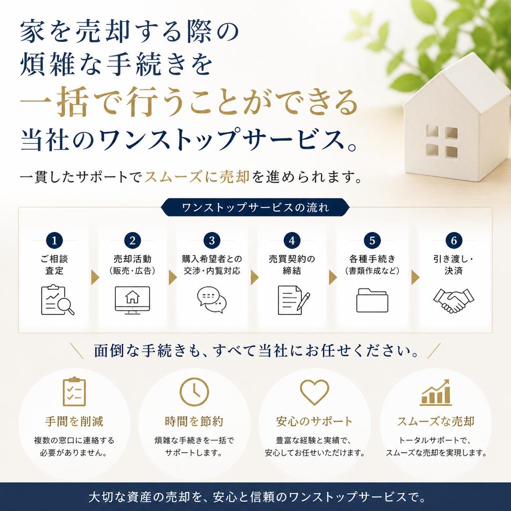 ワンストップサービスの利点