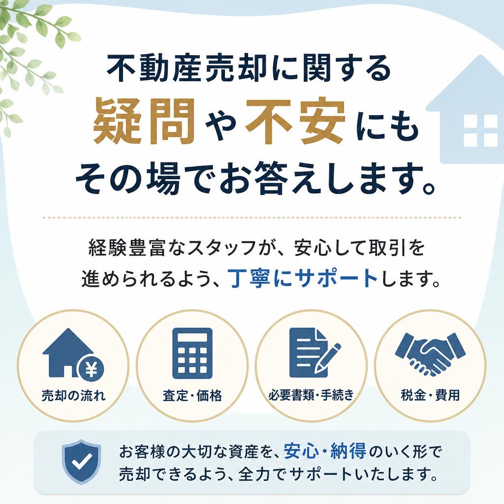 安心のサポート体制