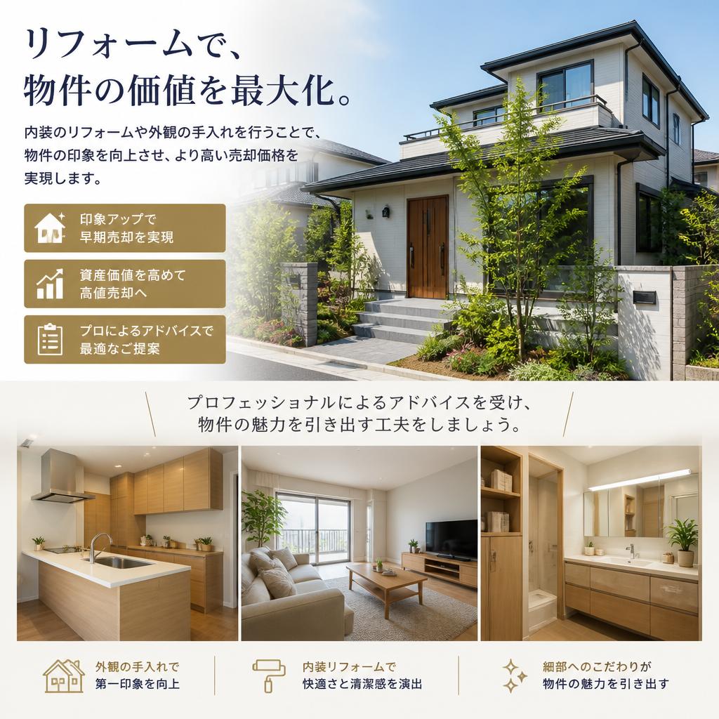 魅力的な物件に仕上げるためのポイント