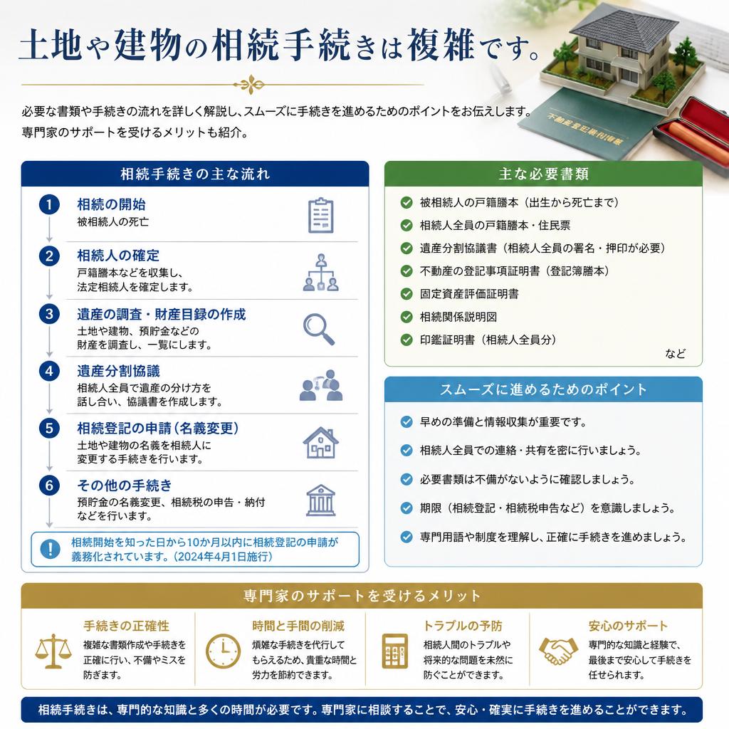 相続手続きとその流れ