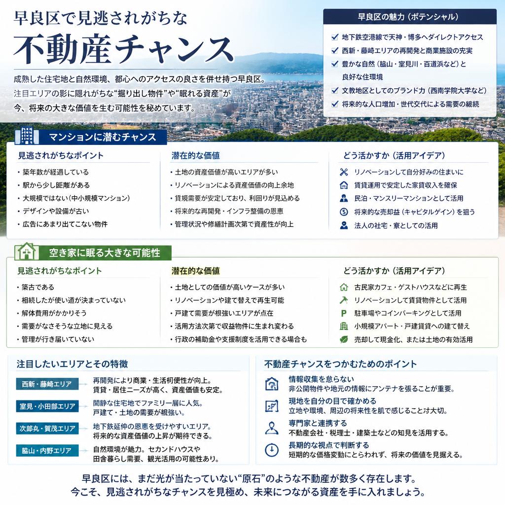 隠れた不動産チャンス