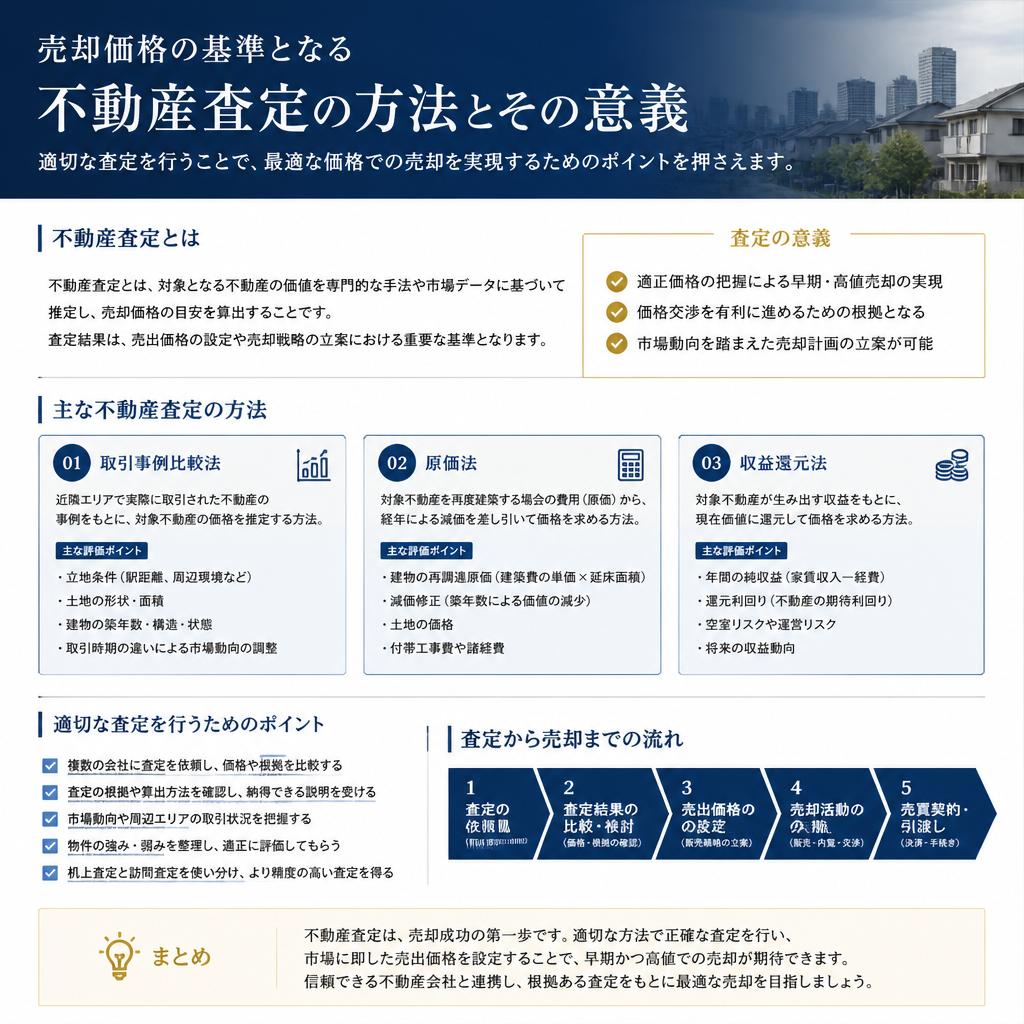 不動産査定の重要性とは？