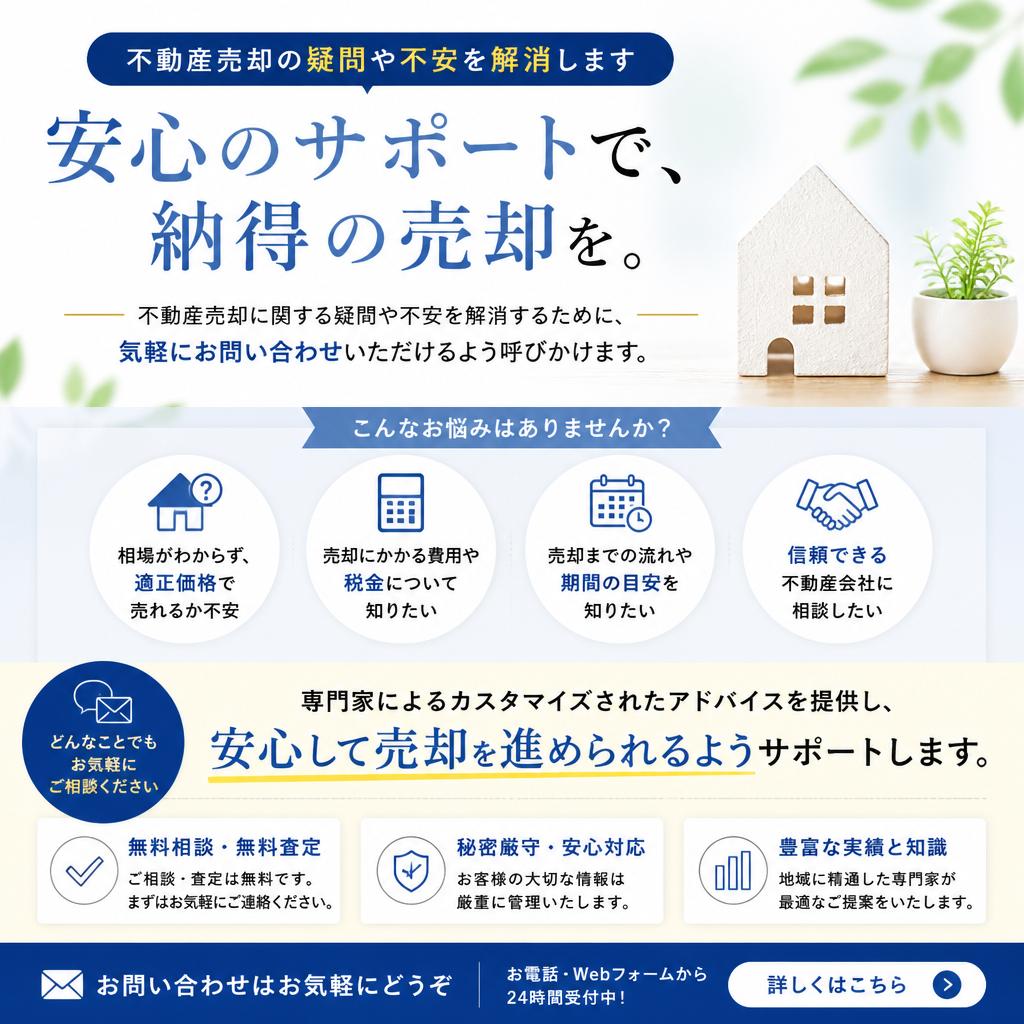 お問い合わせはお気軽に！