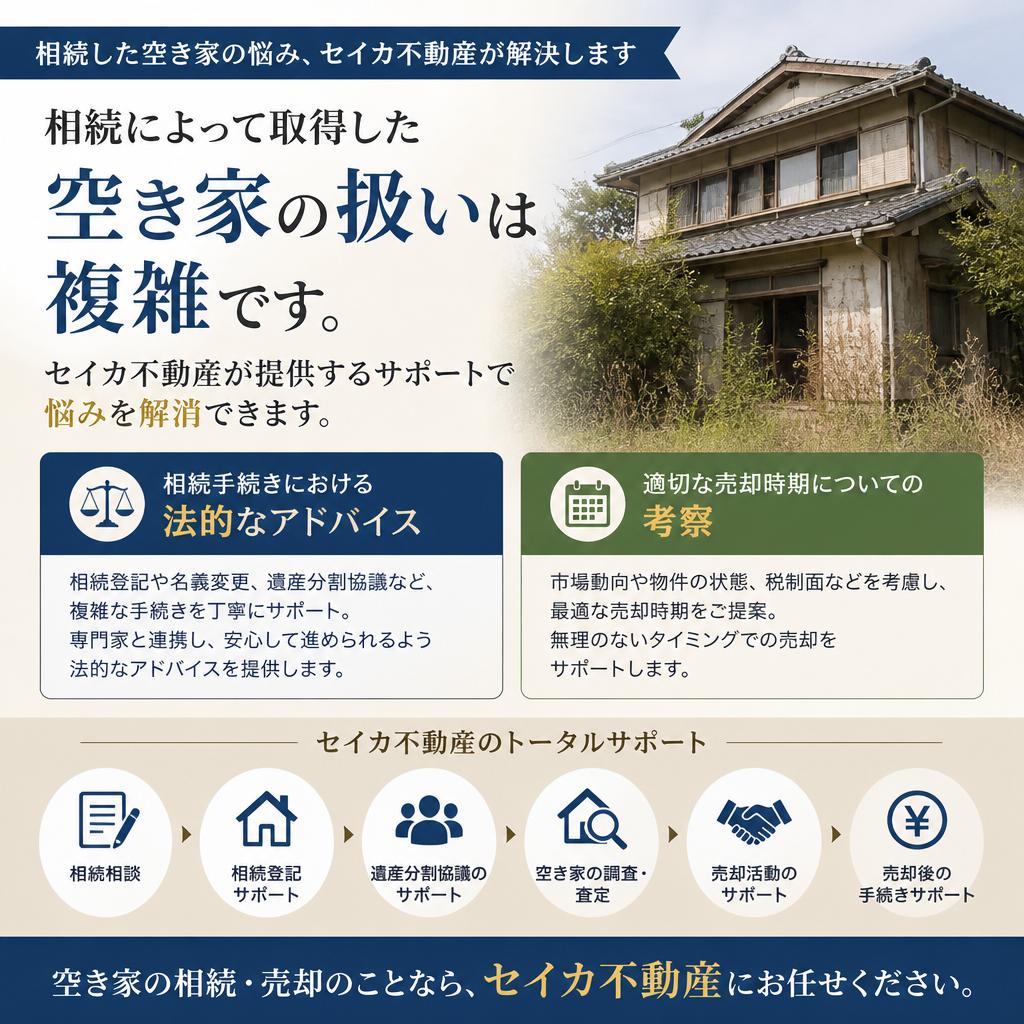 相続による空き家問題の解決策