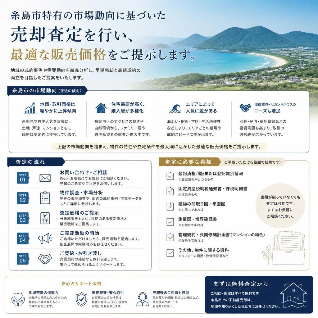 セイカ不動産の独自の売却査定サービス