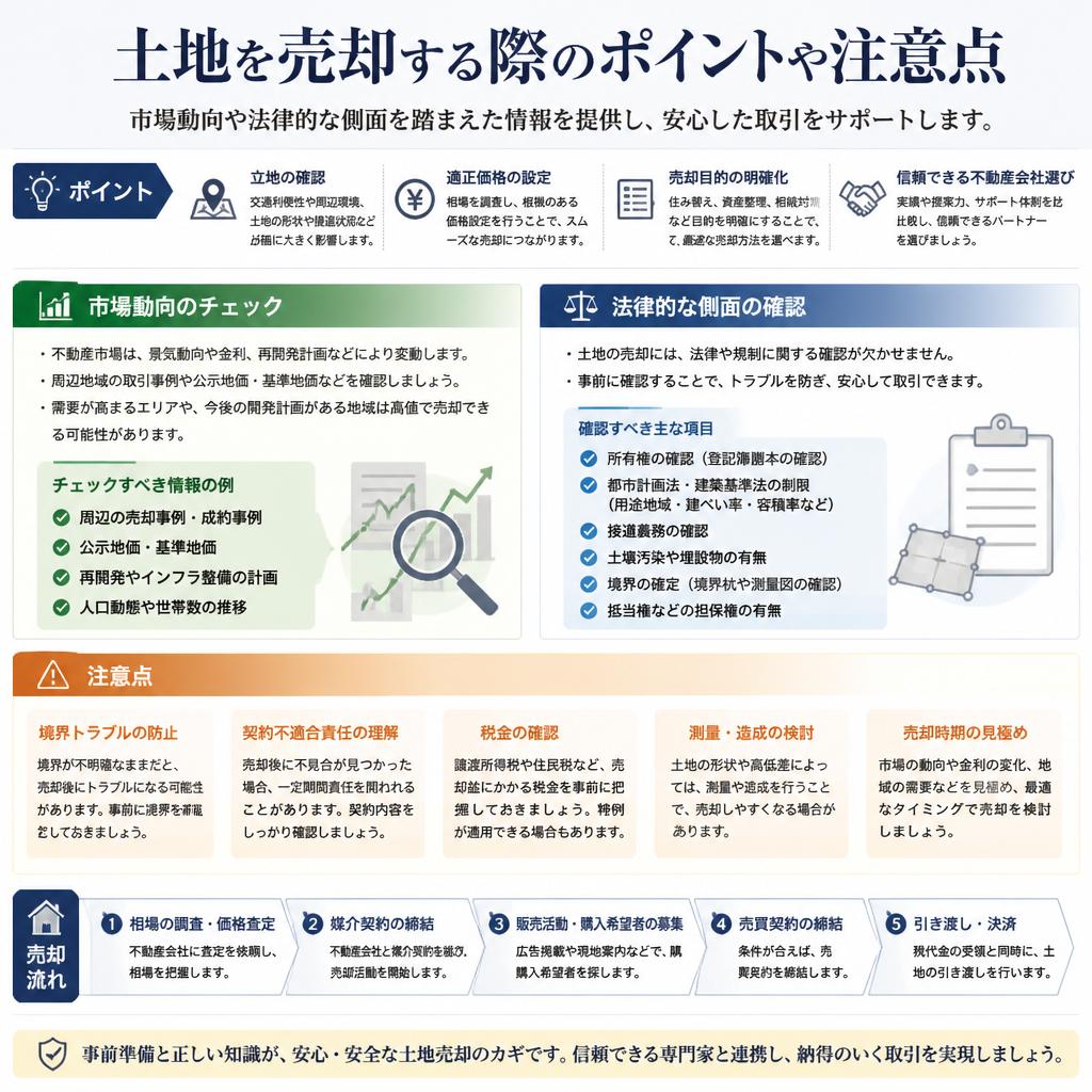 土地売却のノウハウ