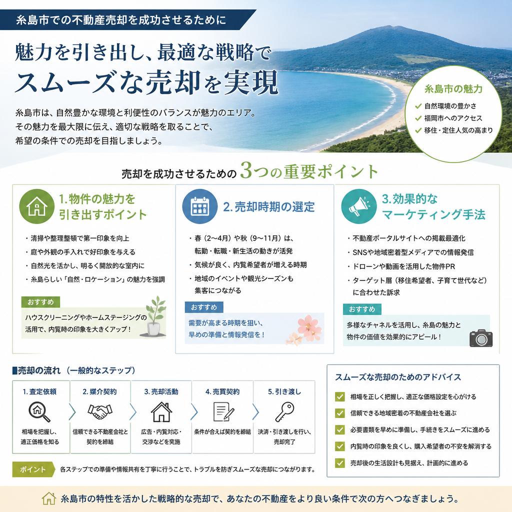 売却成功のためのポイント