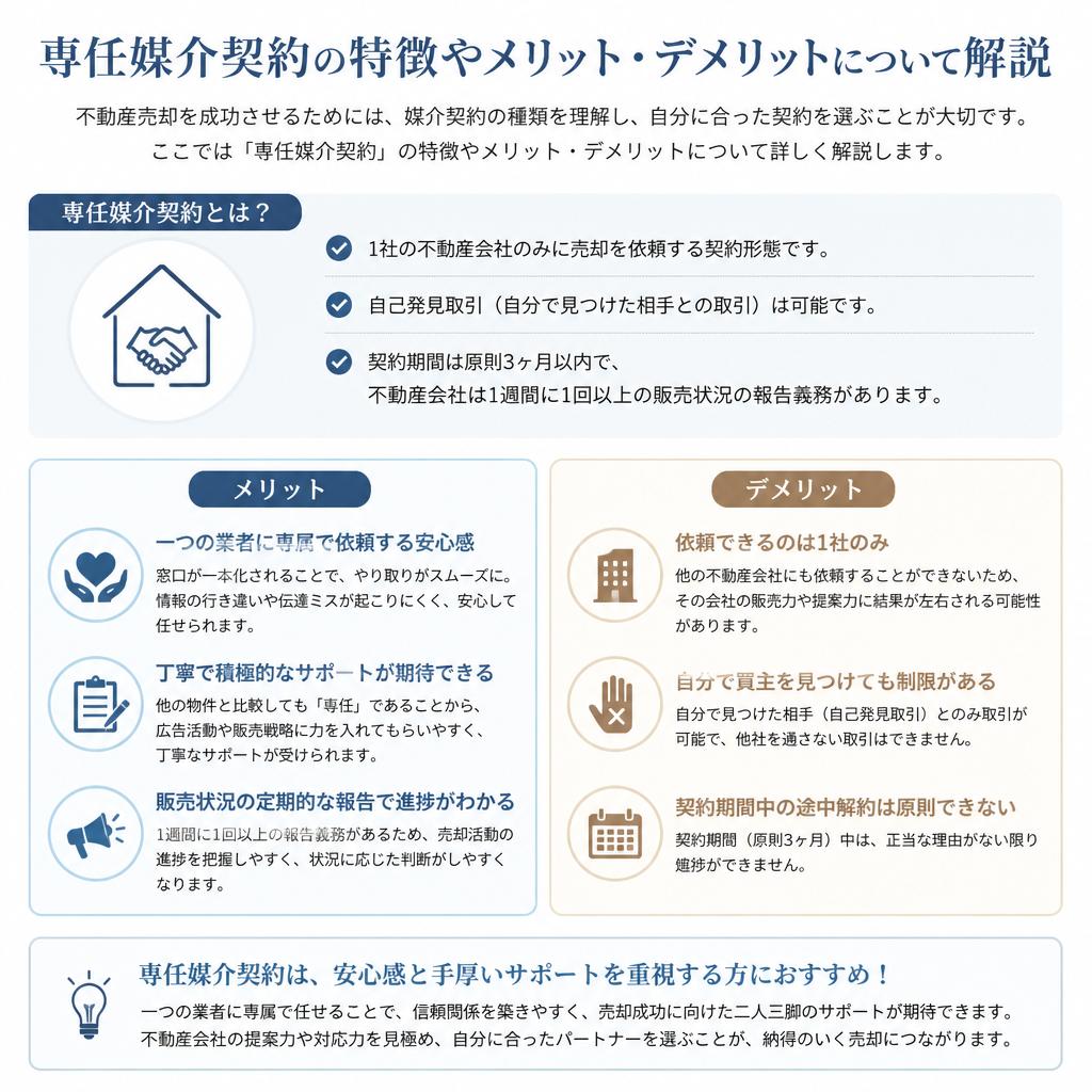 専任媒介契約:信頼関係を築くこだわり
