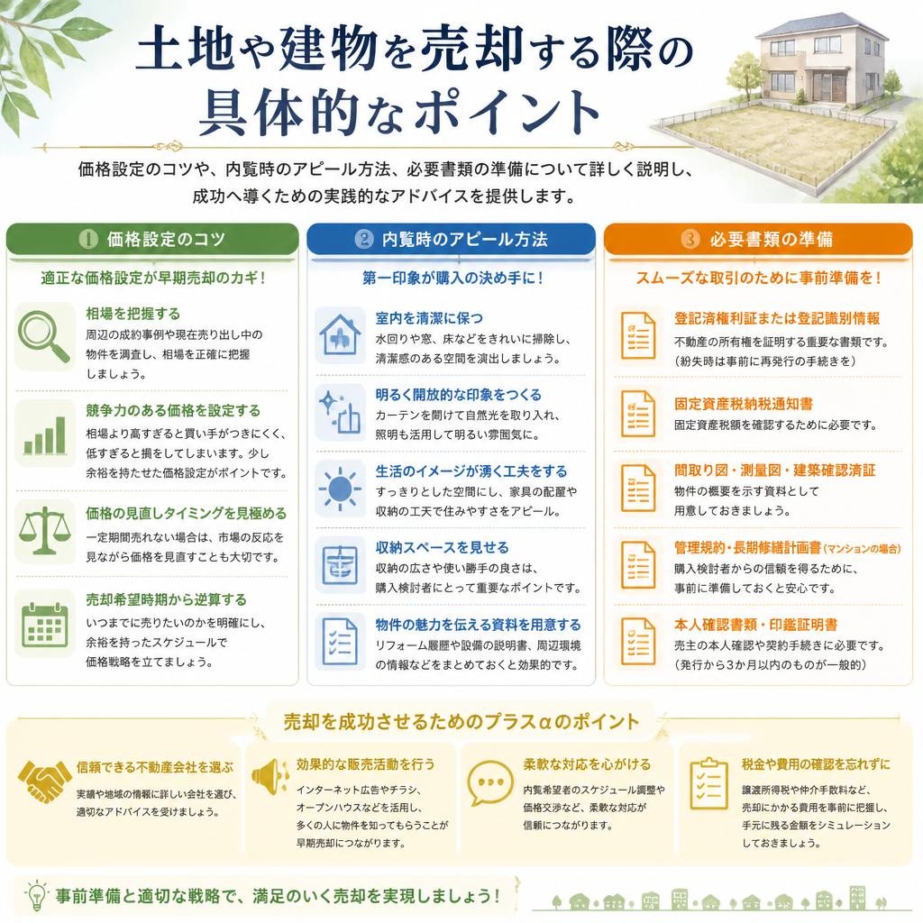 成功する不動産売却のポイント