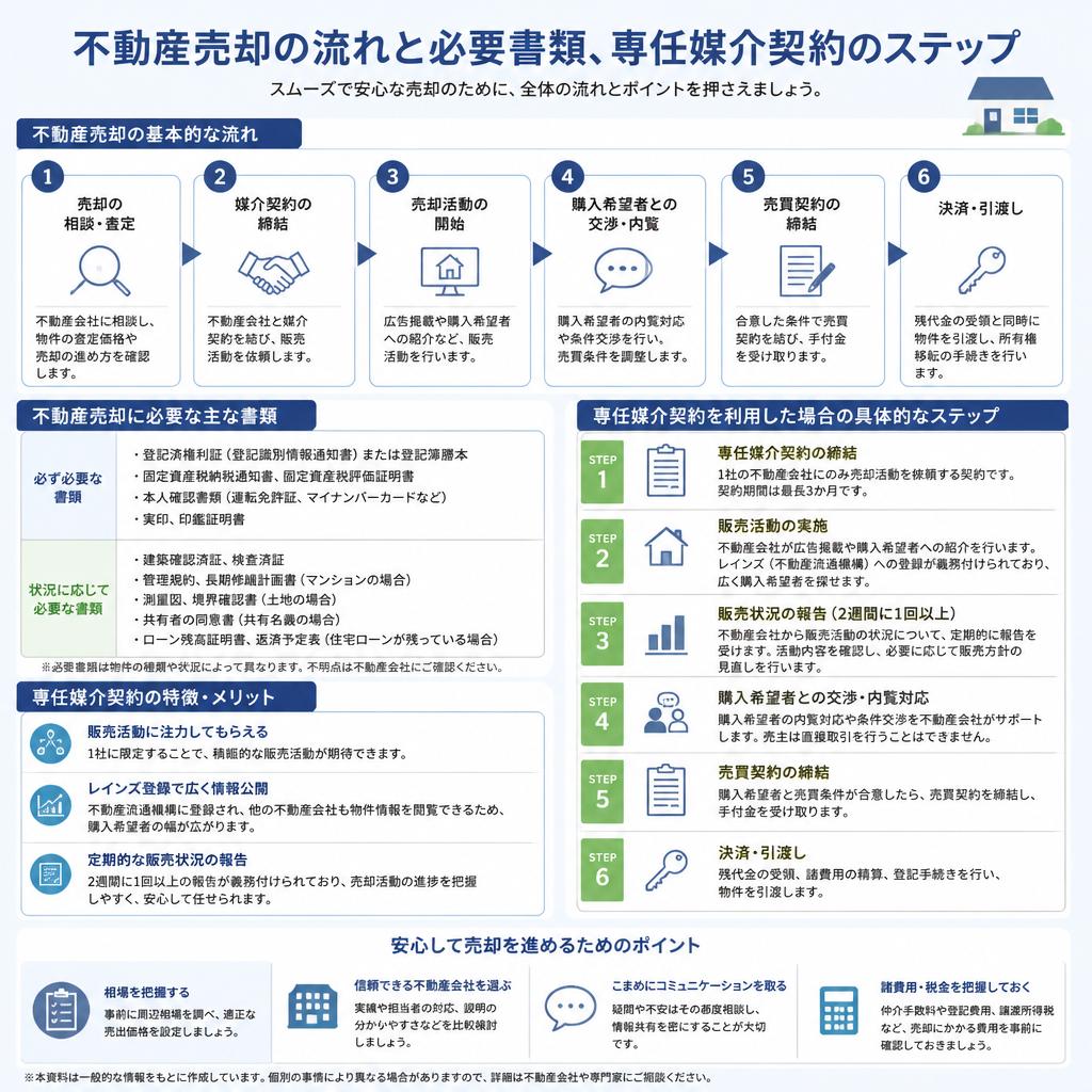 4. 売却までの流れと必要書類