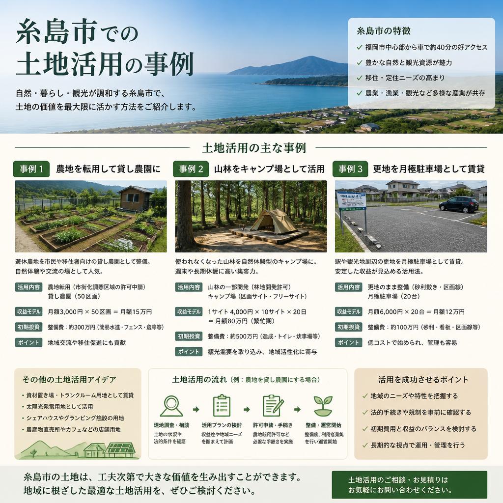 土地活用の具体例