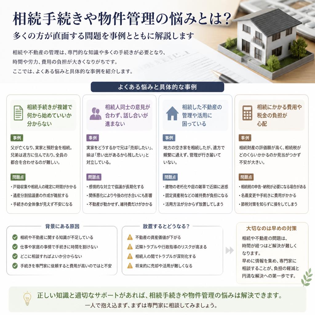 相続でお困りではありませんか？