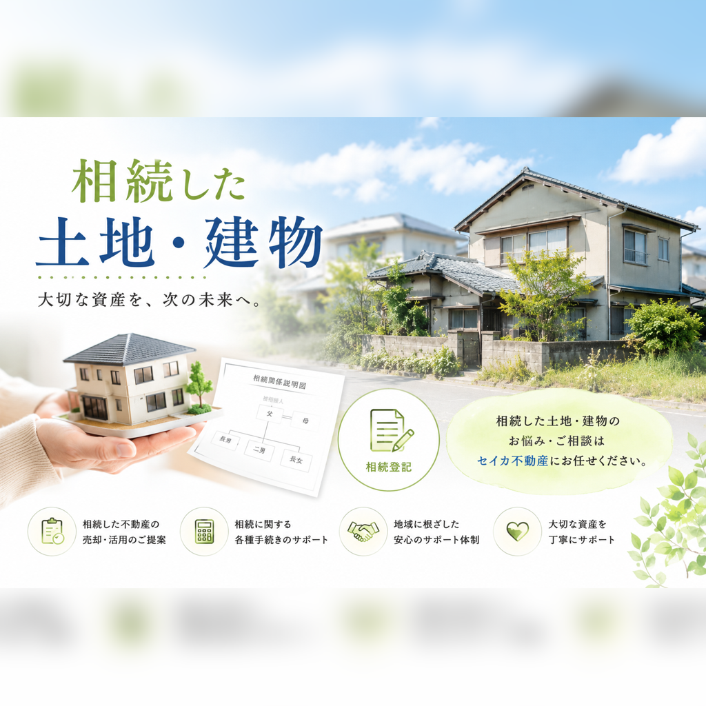 相続物件の売却対応