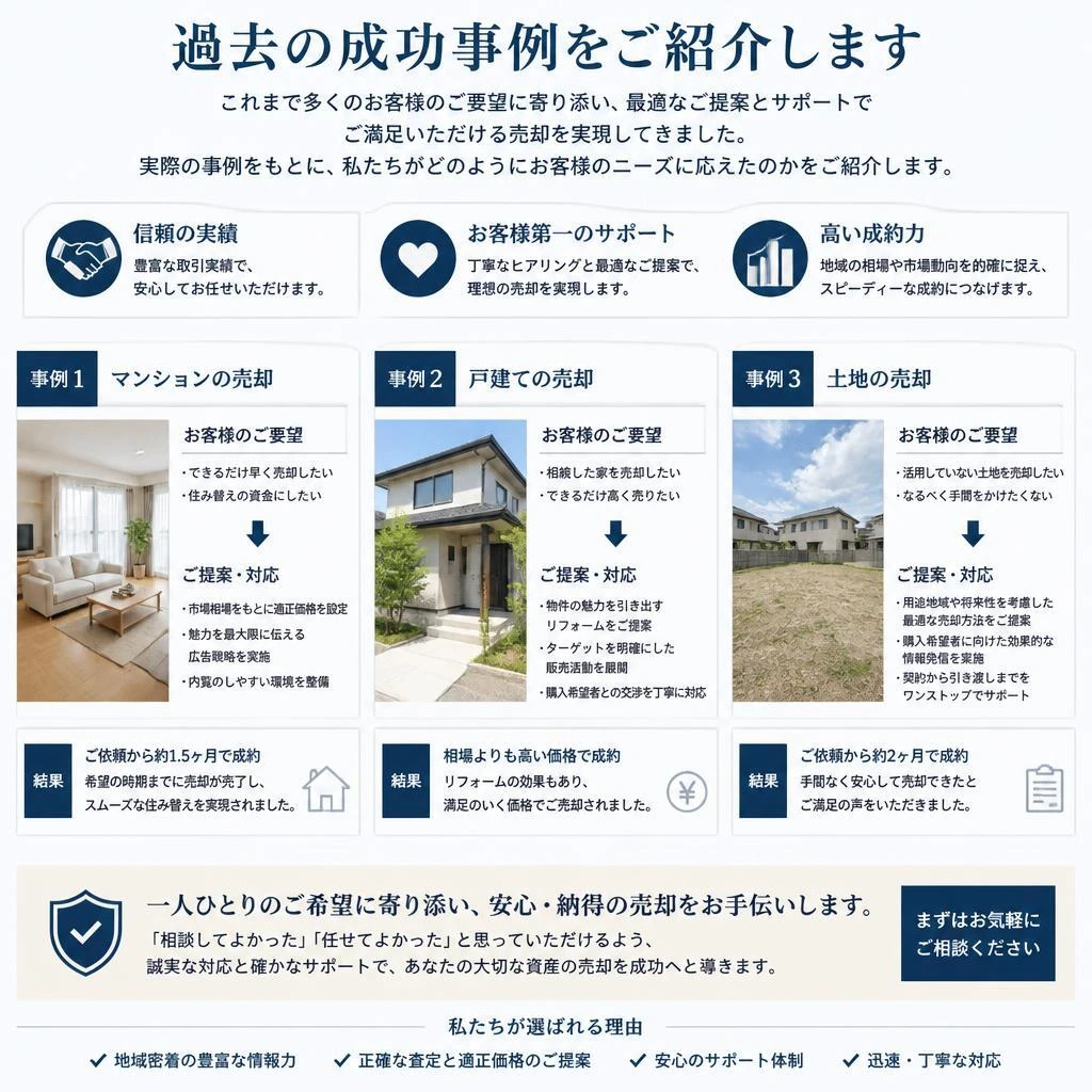 成功事例：お客様の声