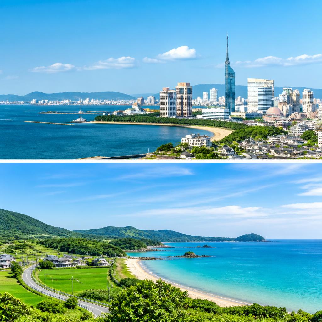 住みたい街No.1 福岡市と糸島市で新生活をスタート！