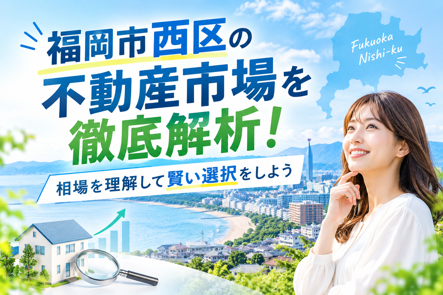 福岡市西区の不動産市場を徹底解析！相場を理解して賢い選択をしよう