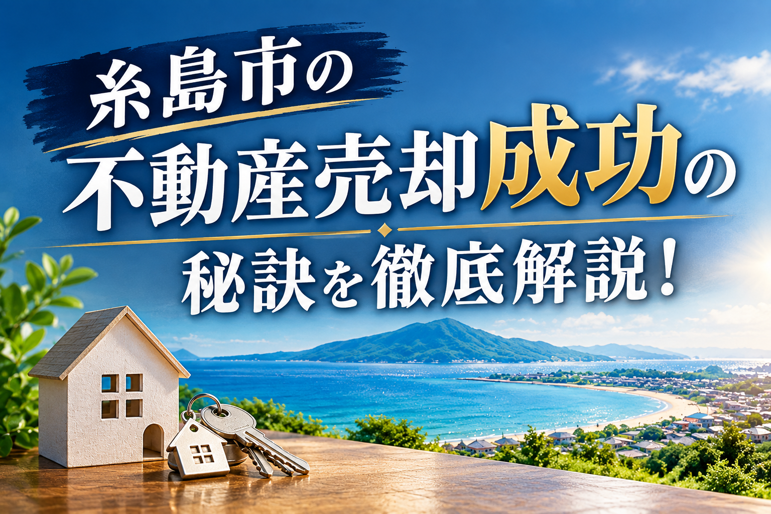 糸島市の不動産売却成功の秘訣を徹底解説！